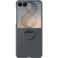 Custodia per Samsung Galaxy Z Flip8 F776, Silicone Ring Magnet, Nera EF-EF776CBEGWW — 3