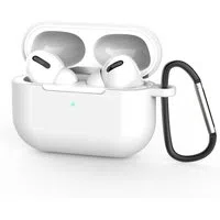 Custodia Techsuit Silicone per Apple AirPods Pro 3, Bianca — 3