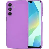 Custodia per Samsung Galaxy A16 5G A166 / A16 4G A165, Techsuit, SoftFlex, Viola — 3