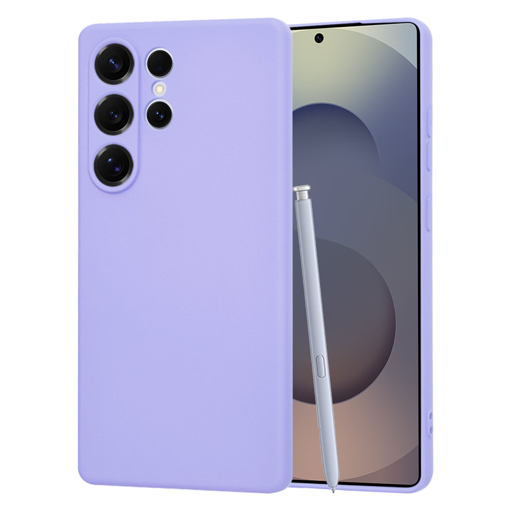 Techsuit Custodia per Samsung Galaxy S25 Ultra S938, Techsuit, SoftFlex, Viola Chiaro