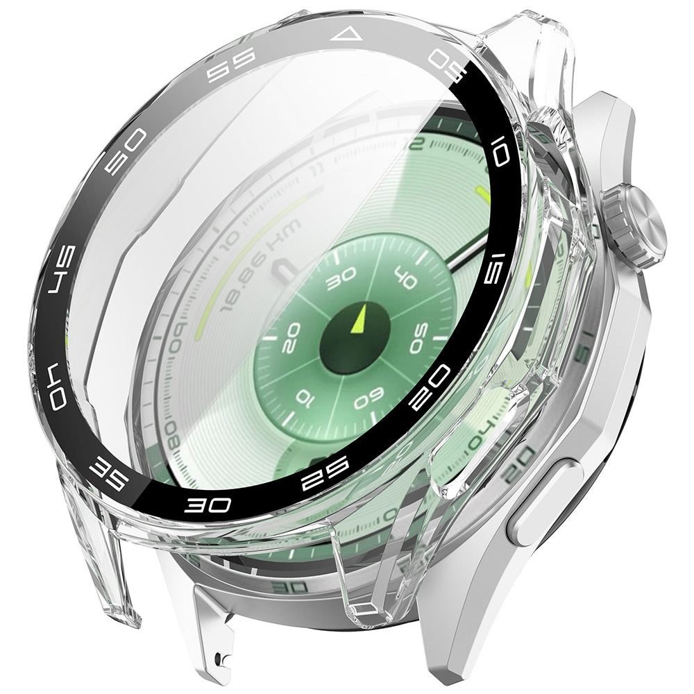 Custodia Techsuit Defense360 Pro Bezel per Huawei Watch GT 6 46mm, Trasparente