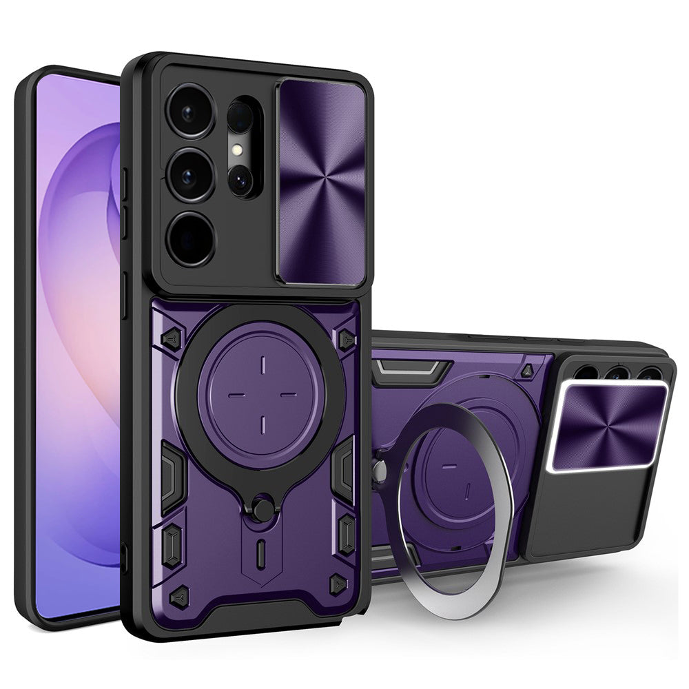 Techsuit Custodia per Samsung Galaxy S26 Ultra S948, Techsuit, CamGuard Pro, Viola