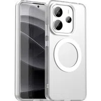 Custodia MagSafe per Xiaomi Redmi Note 14 4G (Regionale), Techsuit, CandyCase, Bianca — 3