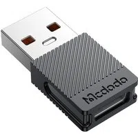 Adattatore Dati e Ricarica USB-C - USB-A McDodo OT-6970, Nero — 3
