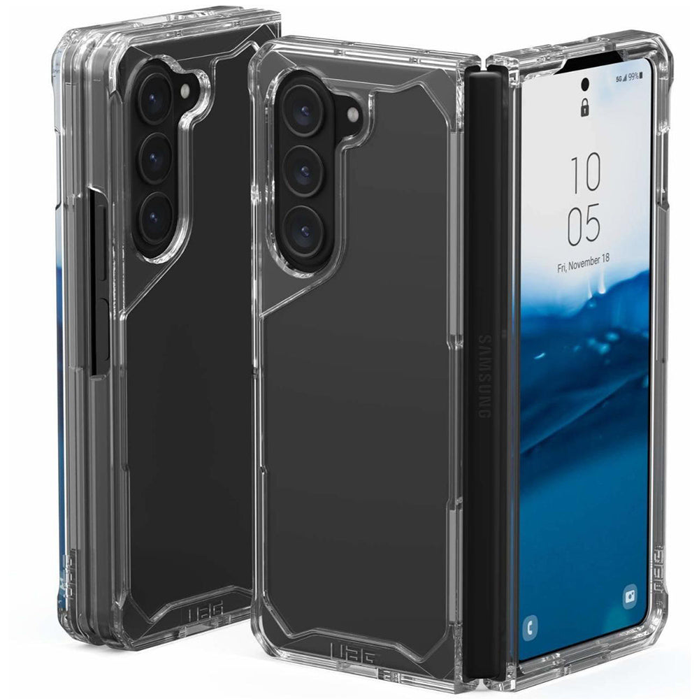 Urban Armor Gear Custodia per Samsung Galaxy Z Fold5 F946, Urban Armor Gear, Plyo, Trasparente