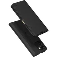 Custodia per Oppo A6 4G, Techsuit, Magskin Book, Nera — 3