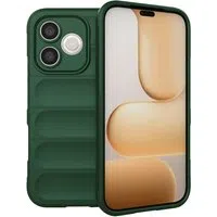 Custodia per Honor 600 Lite, Techsuit, Magic Shield, Verde — 3