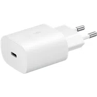Caricabatterie di rete Samsung EP-TA800, 25W, 3A, 1 x USB-C, bianco GP-PTU021SOAWWQ — 3