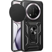 Custodia per Honor X9c / Magic7 Lite, Techsuit, CamShield, Nera — 3