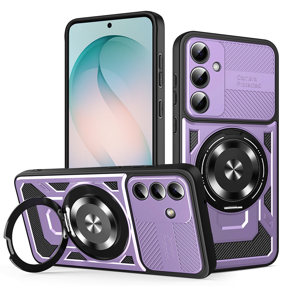 Techsuit Custodia per Samsung Galaxy S26 Plus S947, Techsuit, RuggedCam, Viola