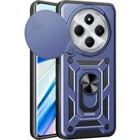 Custodia per Xiaomi Poco C75 / Redmi 14C, Techsuit, CamShield, Blu — 3