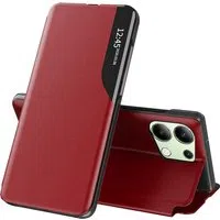 Custodia per Xiaomi Redmi Note 13 4G, Techsuit, eFold, Rossa — 3