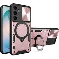 Custodia per Samsung Galaxy S26 Plus S947, Techsuit, CamGuard Pro, Rosa Oro — 3