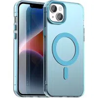 Custodia MagSafe per Apple iPhone 13, Techsuit, CandyCase, Blu — 3