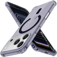 Custodia MagSafe per Apple iPhone 17 Pro, Techsuit, Antiurto, Fumé — 3