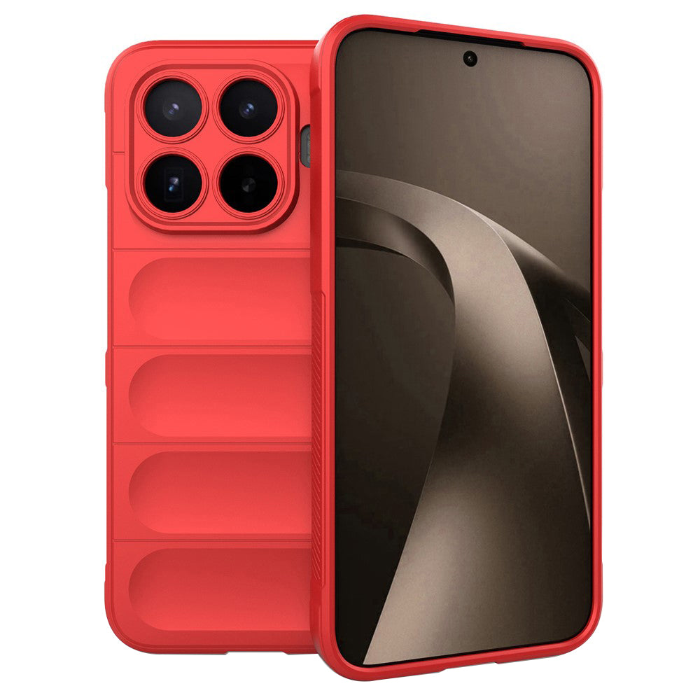 Techsuit Custodia per Xiaomi 17T Pro, Techsuit, Magic Shield, Rossa