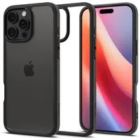 Custodia per Apple iPhone 16 Pro Max, Spigen, Ultra Hybrid, Nero Opaco ACS07996 — 3