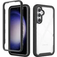 Custodia per Samsung Galaxy S23 FE S711, Techsuit, Defense360 Pro, Nera — 3