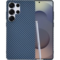 Techsuit Custodia per Samsung Galaxy S25 Ultra S938, Techsuit, Carbonite FiberShell, Turchese — 2