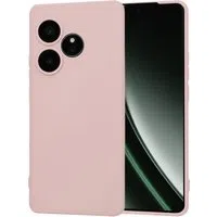 Custodia per Realme GT 6T / GT 6, Techsuit, SoftFlex, Rosa — 3