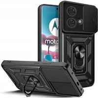 Custodia per Motorola Edge 40 Neo, Techsuit, CamShield, Nera — 3