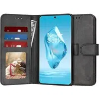 Custodia per OnePlus 12R, Techsuit, Diary Book, Nera — 3