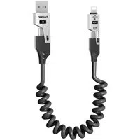 Cavo Dati e Ricarica USB-A / USB-C - Lightning / USB-C Dudao L20 Pro, 65W, 1.5m, Nero — 3
