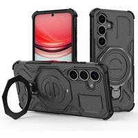 Techsuit Custodia per Samsung Galaxy S25+ S936, Techsuit, Carbon Shield Pro, Nera — 2