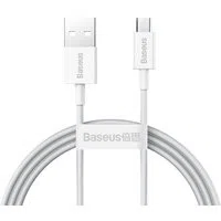 Cavo Dati e Ricarica USB-A - microUSB Baseus Superior Series, 18W, 2m, Bianco CAMYS-A02 — 3