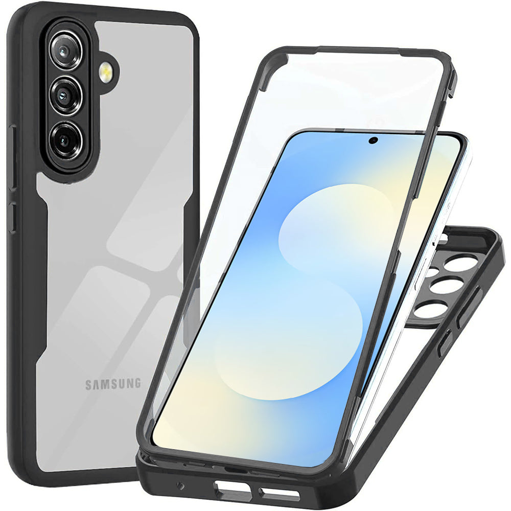 Techsuit Custodia per Samsung Galaxy A57 5G, Techsuit, ColorVerse 360, Nera