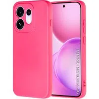 Custodia per Oppo Reno16, Techsuit, SoftFlex, Rosa Scuro — 3