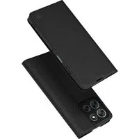 Custodia per Motorola Moto G56, Techsuit, Magskin Book, Nera — 3