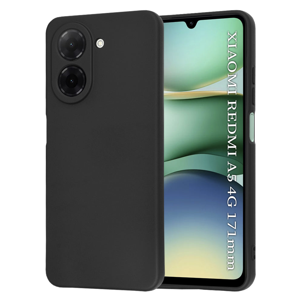 Custodia per Xiaomi Redmi A5 4G (Regionale), Techsuit, SoftFlex, Nera