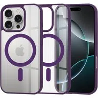 Custodia MagSafe per Apple iPhone 16 Pro, Techsuit, Pro, Viola — 3