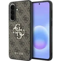 Custodia per Samsung Galaxy A57 5G, Guess, 4G Big Logo, Marrone — 3