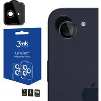 Pellicola protettiva per fotocamera posteriore 3MK Protection Pro per Apple iPhone 17e / 16e, vetro temperato, trasparente — 3