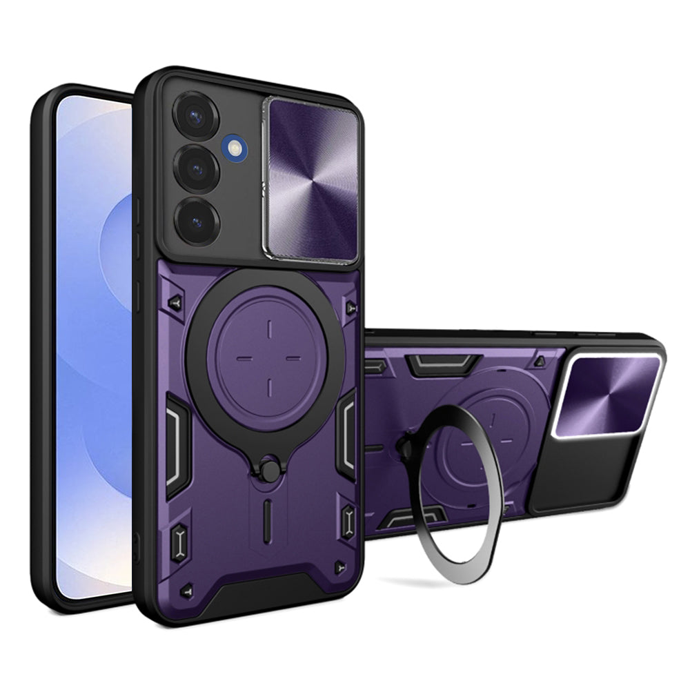 Techsuit Custodia per Samsung Galaxy S25 S931, Techsuit, CamGuard Pro, Viola