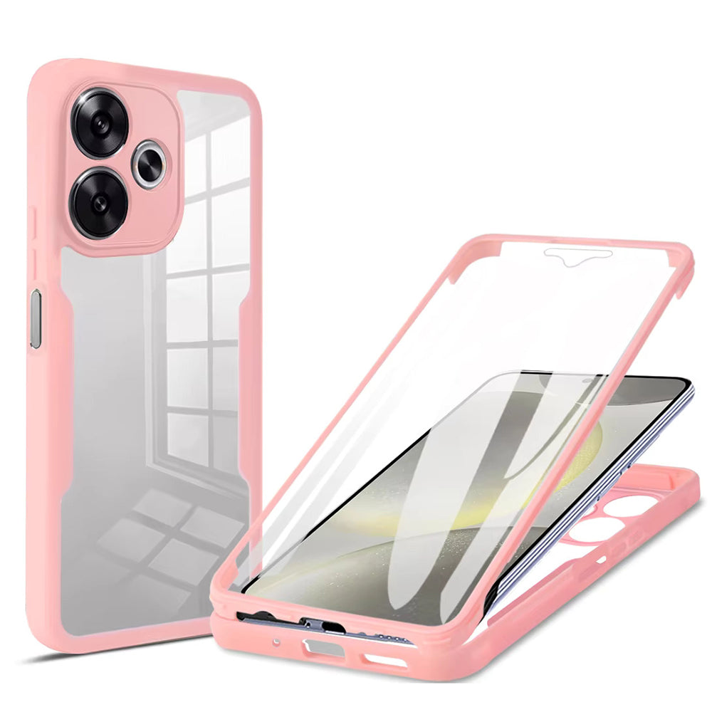 Techsuit Custodia per Xiaomi Poco F6, Techsuit, ColorVerse 360, Rosa