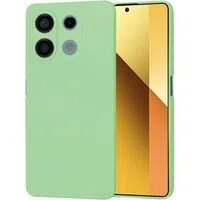 Custodia per Xiaomi Redmi Note 13 5G, Techsuit, SoftFlex, Verde Chiaro — 3