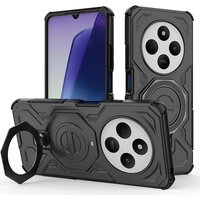 Techsuit Custodia per Xiaomi Poco C75 / Redmi 14C, Techsuit, Carbon Shield Pro, Nera — 2