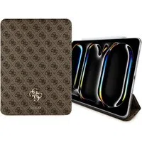Custodia per Apple iPad Pro 11 (2024), Guess, 4G Big Logo, Marrone — 3