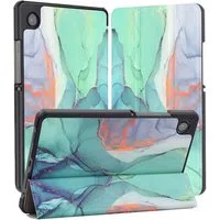 Custodia per Samsung Galaxy Tab A11+ / Tab A9+, Techsuit, FoldPro Green Time, Multicolore — 3