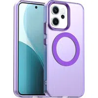 Custodia MagSafe per Oppo Reno14, Techsuit, CandyCase, Viola — 3