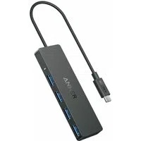 Hub USB-C Anker, 4 x USB-A 3.0, Nero A8309G11 — 3