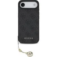 Custodia MagSafe per Apple iPhone 17 Air, Guess, 4G Charm Cradle, Nera — 3
