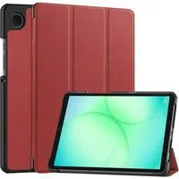 Custodia per Samsung Galaxy Tab A11 / Tab A9, Techsuit, FoldPro Nuovo Modello, Rossa — 3