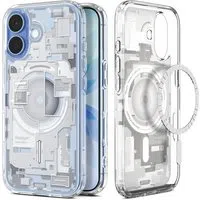Custodia MagSafe per Apple iPhone 17, Spigen, Ultra Hybrid Zero One, Bianca ACS10385 — 3