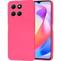 Custodia per Honor X6a, Techsuit, SoftFlex, Rosa Scuro — 3