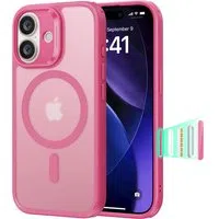 Custodia MagSafe per Apple iPhone 17, ESR, Classic Hybrid, Rosa Satinato — 3