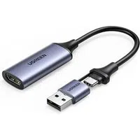 Adattatore audio e video USB-A / USB-C - HDMI UGREEN CM489, grigio — 3